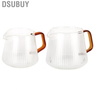 Dsubuy 350ml Coffee Cup Transparent Thickened  W/Handle For Home Shop BS