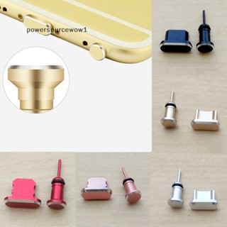 Wow ปลั๊กแจ็คเสียบหูฟัง Micro USB กันฝุ่น 1 ชุด