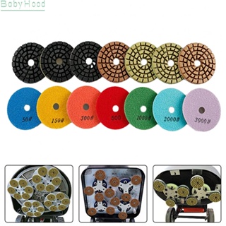 【Big Discounts】Polishing Your Floors is Easy with 4 Inch Dry or Wet Diamond Floor Polishing Pad#BBHOOD