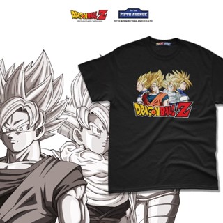 ดูดีนี่ 🟠เสื้อยืดดราก้อนบอล DBZ-008 : DragonBallZ🐉 Super Saiya [สีดำ-สีขาว]