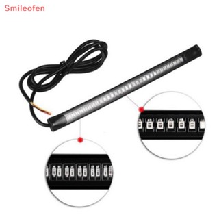 [Smileofen] ใหม่ แถบไฟเลี้ยว Led 48 ดวง ยืดหยุ่น สําหรับติดท้ายรถมอเตอร์ไซค์ SMD