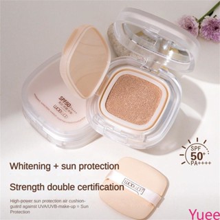 Wodwod ไวท์เทนนิ่งครีมกันแดดแต่งหน้า Light Pad Liquid Foundation Moisturizing Moisturizing คอนซีลเลอร์ควบคุมความมันกันน้ำไม่ถอดแต่งหน้า yuee