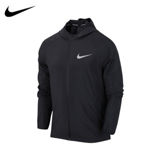 【พร้อมส่ง】ของแท้ 100% NIKE เสื้อแจ็กเก็ต เสื้อวิ่งลําลอง มีฮู้ด กันลม สําหรับผู้ชาย CD8347-010