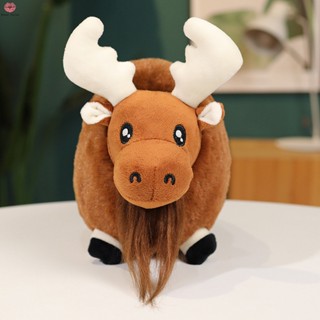 Kawaii Moose หมอนตุ๊กตานุ่ม รูปการ์ตูนน่ารัก