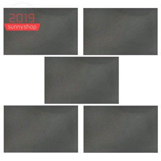 แผ่นฟิล์มโพลาไรซ์กรองแสง LCD LED สําหรับถ่ายภาพโพลาไรซ์ 5 ชิ้น