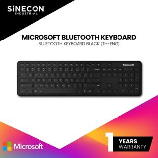 Microsoft Bluetooth Keyboard Black คีย์บอร์ดไร้สาย (QSZ-00027)