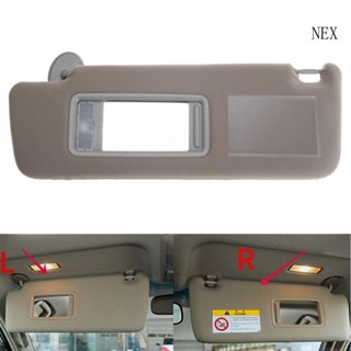 ที่บังแดดรถยนต์ NEX แบบเปลี่ยน สําหรับ Land Cruiser-Prado 2002-2010 7432060850B1 ที่บังแดด ด้านหน้า ซ้าย ขวา สีดํา B