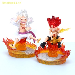 Timehee ฟิกเกอร์อนิเมะ One Piece Nika Luffy Gear 5 Q Version