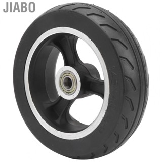 Jiabo 6in Solid Wheel 145x4.0 Flat Free Explosion‑Proof For E-Scooter BS