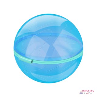 Water Splash Balls นำกลับมาใช้ใหม่ได้ ลูกโป่งน้ำดูดซับ สระว่ายน้ำกลางแจ้ง เล่นชายหาด ของเล่นปาร์ตี้ริมสระ ของชำร่วย เกมต่อสู้น้ำ [N/2]