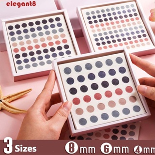 ELEGANT สติกเกอร์ ลายจุดน่ารัก มีกาวในตัว สําหรับตกแต่งสมุดภาพ DIY