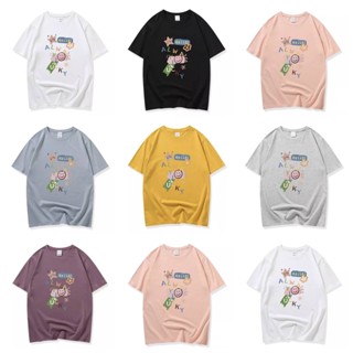 เสื้อยืดOVERSIZE สกรีนลาย HELLO ผ้านิ่ม พร้อมส่ง💖🍁#9644
