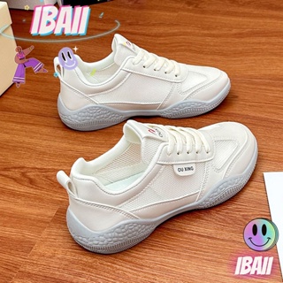 IBAII.  ใหม่เวอร์ชั่นเกาหลีของรองเท้าผู้หญิง ins นักเรียนถนนยิงสุทธิด้านล่างหนารองเท้ากีฬาลำลอง