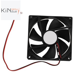 พัดลมระบายความร้อน DC 12V 2Pin ขนาด 90 มม. x 25 มม. สําหรับเคสคอมพิวเตอร์ CPU Cooler