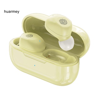 Huarmey M12 หูฟังอินเอียร์ไร้สาย บลูทูธ 5.2 ตัดเสียงรบกวน ขนาดเล็ก ความเที่ยงตรงสูง สําหรับเล่นกีฬา