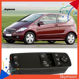 Skym* W169 A160 W245 B200 สวิตช์ควบคุมหน้าต่างรถยนต์ ทนทานสูง 1698206510 สําหรับ Mercedes-Benz