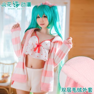 ชุดนอนคอสเพลย์ Vocaloid Hatsune Miku Hatsune Miku น่ารัก ใส่ได้ทุกวัน