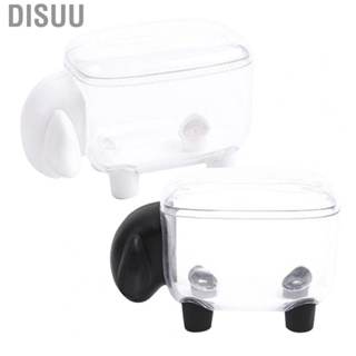 Disuu Toothpick Box  Transparent Home Decoration Cotton Swab Holder Wide Application for Bedroom