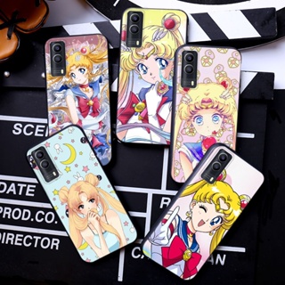 เคสโทรศัพท์มือถือแบบนิ่ม ลายการ์ตูนเซเลอร์มูน P281 สําหรับ Vivo Y5S Y11 Y11S Y12S Y20i Y20S Y20 Y30 Y17 Y12 Y15 Y19 Y20 Y21 Y33S Y21S