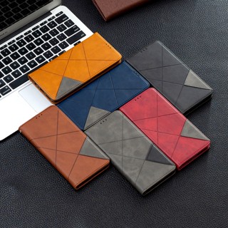 เคส for Vivo Y02 Y02A Y02s Y01 Y01A Y15s Y21 2021 Y21s Y21T Y20 Y20s G Y20i Y17 Y15 2020 Y12 Y12s Y12A Y33s Y33T Y35 Y22 Y22s เคสโทรศัพท์หนัง TPU นิ่ม ฝาพับ พร้อมช่องใส่บัตร สําหรับ Splice Leather Cover Magnetic Wallet With Card Photo Holder เคส ฝาพับหนัง
