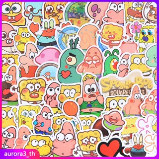 【กำลังจัดส่ง】 Spongebob Squarepants Series 02 สติ๊กเกอร์ 50/60 ชิ้น/เซ็ต DIY แฟชั่นกันน้ำ Doodle สติ๊กเกอร์สติ๊กเกอร์