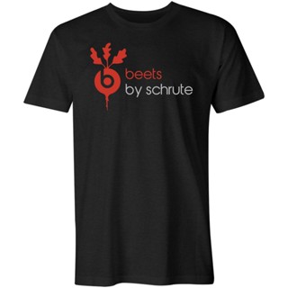 เสื้อยืด พิมพ์ลาย Beets By Schrute แฟชั่นสําหรับผู้ชาย