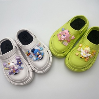 อุปกรณ์เสริม จี้รูปจระเข้ Jibbitz Crocs Jitbitz Charm การตกแต่งการอุดตัน ตกแต่งรองเท้า เสน่ห์ของหลุม 洞洞鞋装饰