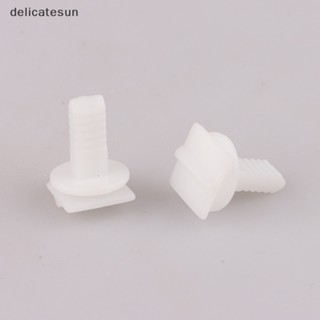 Delicatesun คลิปพลาสติก ไนล่อน สีขาว สําหรับติดขอบประตูรถยนต์