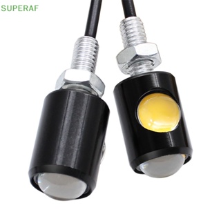 Superaf 1 ชิ้น LED รถจักรยานยนต์ ไฟสัญญาณ สว่างมาก LED ป้ายทะเบียนรถ ไฟตัดหมอก ขายดี