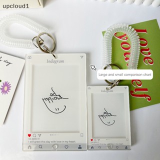 [upcloud1] กรอบรูป พร้อมสายคล้อง และพวงกุญแจ สําหรับตกแต่งบ้าน