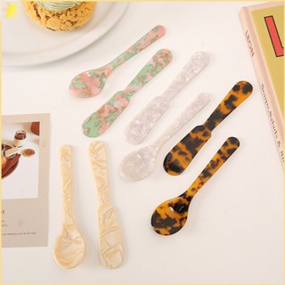 [LBE] Ins Style Retro Dessert Spoon Butter Jam Smear Tableware High-value Cake Spoon Tableware