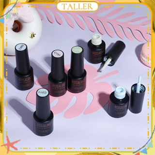 ✧Ready Stcok Rosalind Macaron Series ยาทาเล็บเจลบาร์บี้ Morandi Monochrome Series กาวส่องไฟเล็บสำหรับร้านเล็บ 5ml 10 สีสูง