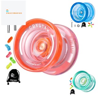 Magicyoyo K2 Plus โยโย่คริสตัล อเนกประสงค์ พร้อมตลับลูกปืน ไม่ตอบสนอง แบบเปลี่ยน