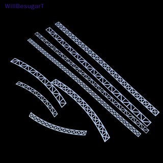 [WillBesugarT] โมเดลสะพานเหล็ก สเกล 1:87-1:64 สําหรับสร้างทางหลวง