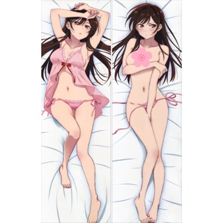 Rent-a- ปลอกหมอน ลายอนิเมะ Chizuru Ichinose Dakimakura ขนาด 50x150 ซม. ของขวัญ สําหรับตกแต่งบ้าน แฟนสาว