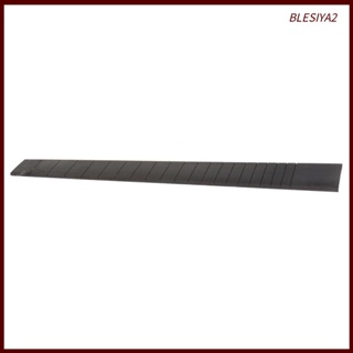 [Blesiya2] Ebony Guitar ฟิงเกอร์บอร์ด 20 เฟรต สําหรับเครื่องดนตรีฟื้นฟู (สีดํา)