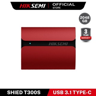 [NEWSEP23 ลด20%] HIKSEMI PORTABLE SHIELD SSD T300S 2TB INCENDIO EXTERNAL STORAGE WARRANTY 3 YEARS