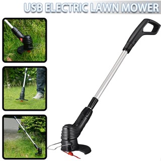 New Electric Cordless Grass Trimmer Garden Weed Strimmer Cutter Rechargeable