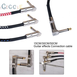 ⭐READY STOCK ⭐Flexible PVC Male to Male Guitar Effects Connection Cable for Easy Setup and Use