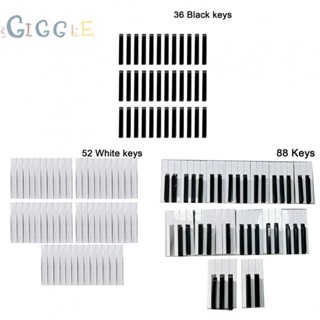 ⭐READY STOCK ⭐Piano Keys ABS Accessories Black Easy To Install Kit Plastic 15*11*5cm