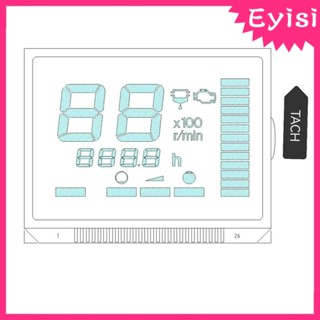 [Eyisi] อะไหล่หน้าจอ LCD 6Y58350TD000 ทนทาน สําหรับเครื่องยนต์ Tachometer Gauge f250 40HP-300HP