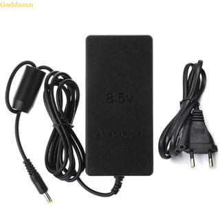 Godd อะแดปเตอร์ชาร์จพาวเวอร์ซัพพลาย ปลั๊ก EU 8 5V AC แบบพกพา สําหรับ PS2 70000