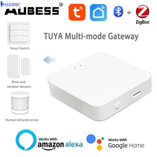 มีสินค้าในสต็อก เกตเวย์หลายโหมด Tuya Zigbee รองรับ Wifi+บลูทูธ หลายโปรโตคอล การสื่อสาร แอป Tuya/smart Life การเชื่อมโยงฉากอัจฉริยะควบคุมระยะไกล KDURANT