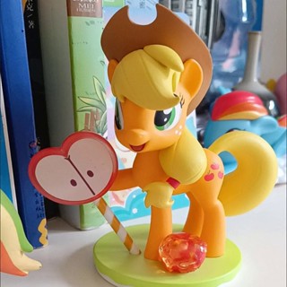 【ของแท้】POPMART My Little Pony ตุ๊กตาฟิกเกอร์เซอร์ไพรส์ ของขวัญวันเกิด วันหยุด ของเล่นแฟชั่น สําหรับเด็กผู้หญิง