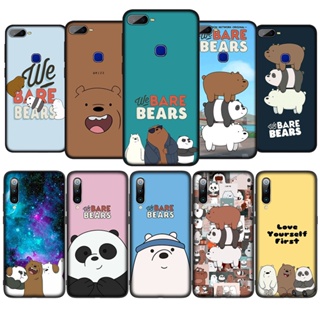 Rcz32 เคสโทรศัพท์มือถือ ซิลิโคนนุ่ม ลายการ์ตูนหมี we bare bears สําหรับ Xiaomi Mi A1 5x M4 C40 CC9E 8 Lite