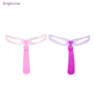 Brightstar แม่แบบเขียนคิ้ว ใช้ซ้ําได้ 1 ชุด