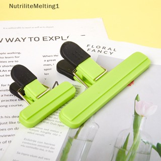 [NutriliteMelting1] คลิปซีลถุงพลาสติก กันความชื้น สําหรับซีลถุงขนม มันฝรั่งทอด โปสการ์ด [TH]