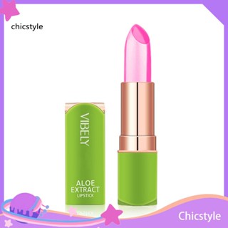 Chicstyle ลิปสติกเจลลี่ว่านหางจระเข้ เปลี่ยนสีตามอุณหภูมิ 38 กรัม