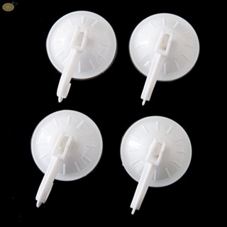 【VARSTR】Hooks 4pcs Creative Household No Punching PP White Creative Hook Kitchen