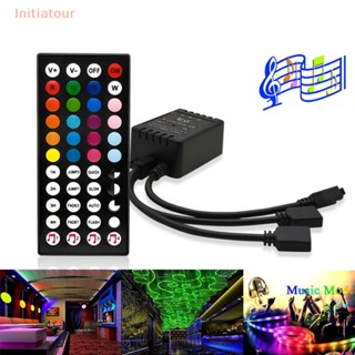 [Initiatour] รีโมตควบคุม DC12V 44 คีย์ IR สําหรับแถบไฟ RGB LED